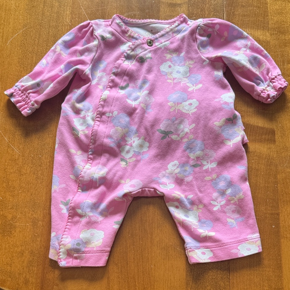 Kate Spade Pink Floral One-Piece 3M